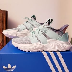 New Adidas Prophere w pastel Turquoise Blue white